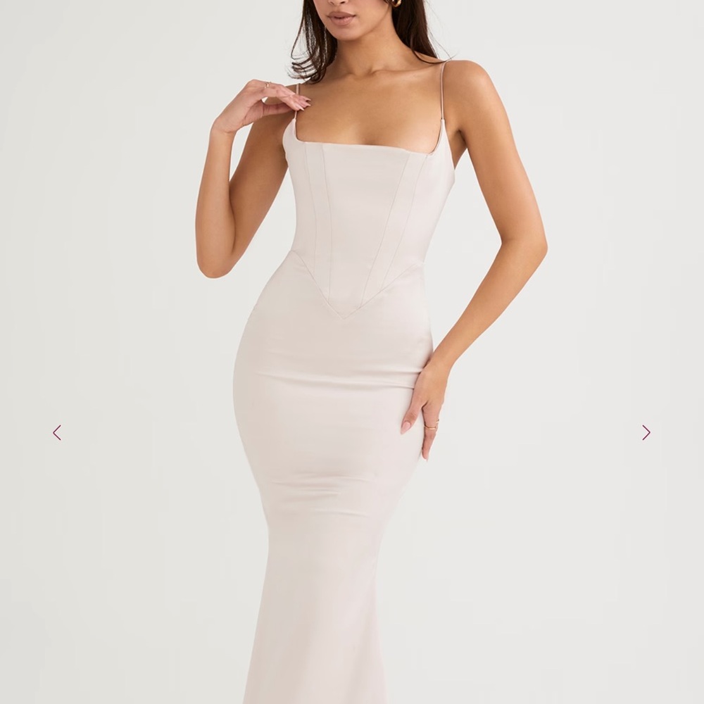 House of CB Olivette Dress Light Pink